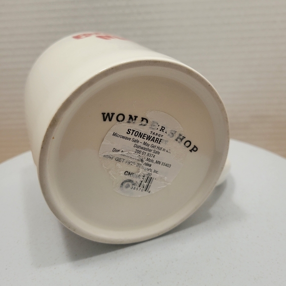 Gingerbread Man BITE ME Coffee Mug Holiday Stoneware Coffee Cup Bite Me - Picture 4 of 8